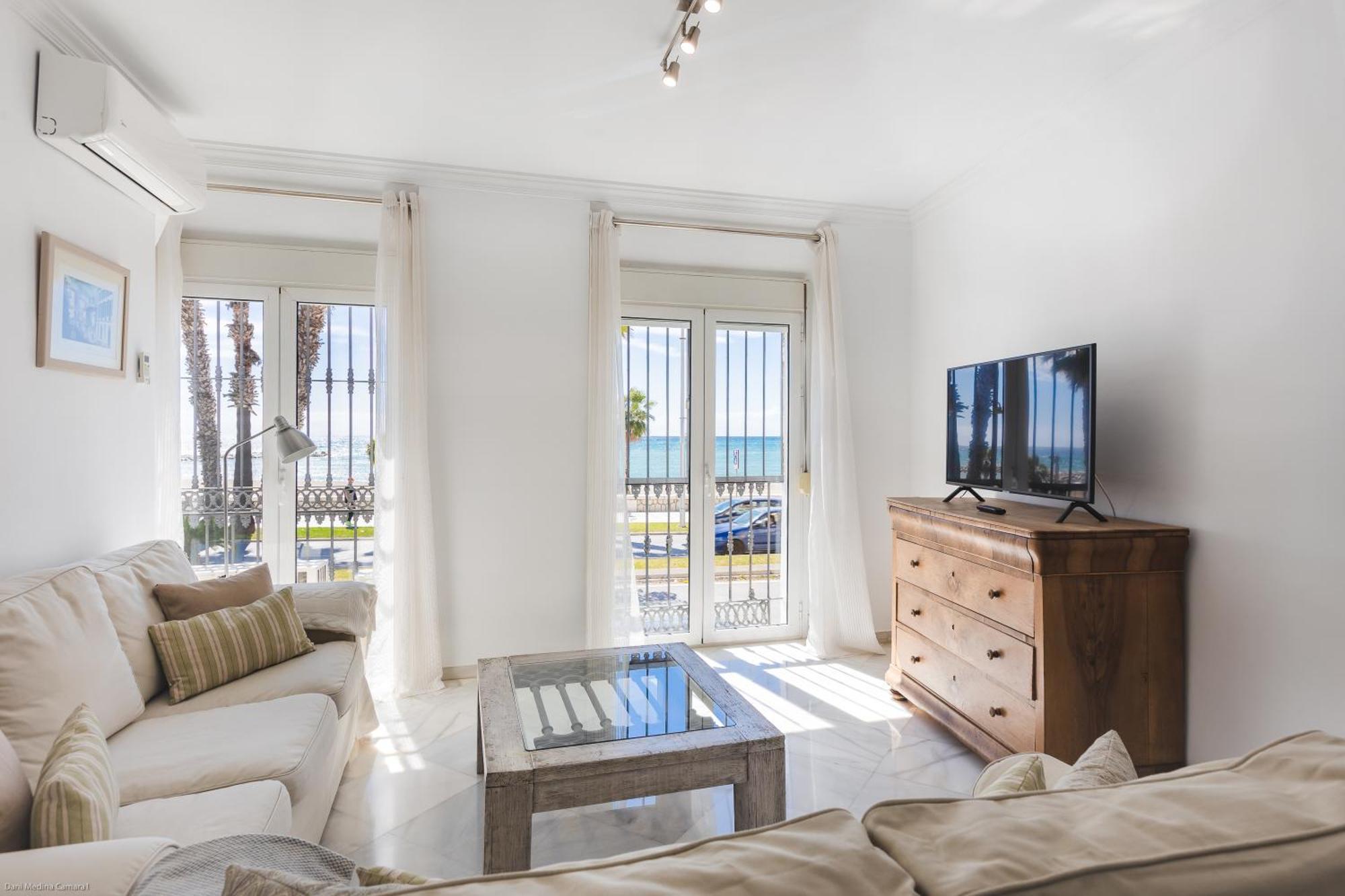 Apartamento Con Vistas Al Mar มาลากา ภายนอก รูปภาพ